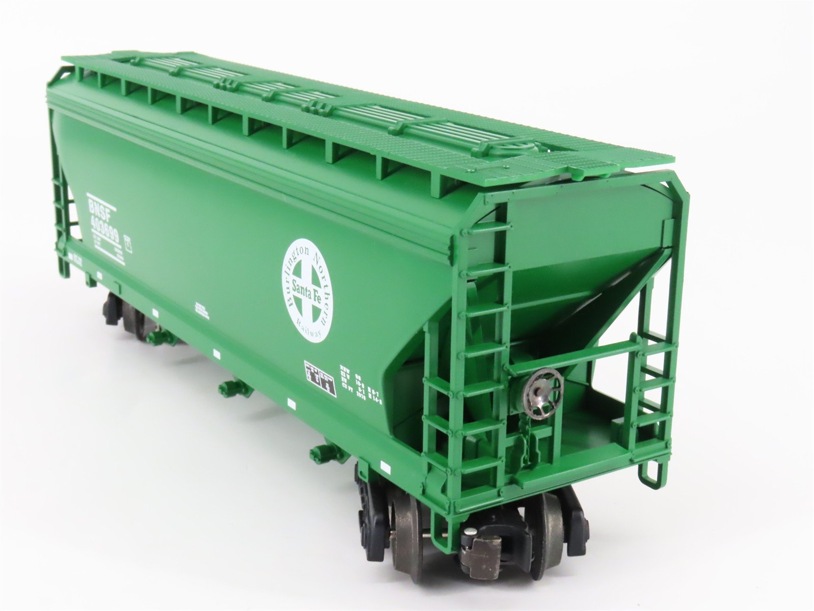 O Gauge 3-Rail Lionel 6-17135 BNSF Railway 3-Bay Covered Hopper #403699