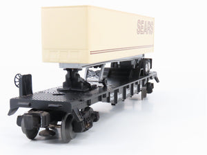 O Gauge 3-Rail Lionel 6-19411 NKP Nickel Plate Road Flat Car w/ Sears Trailer