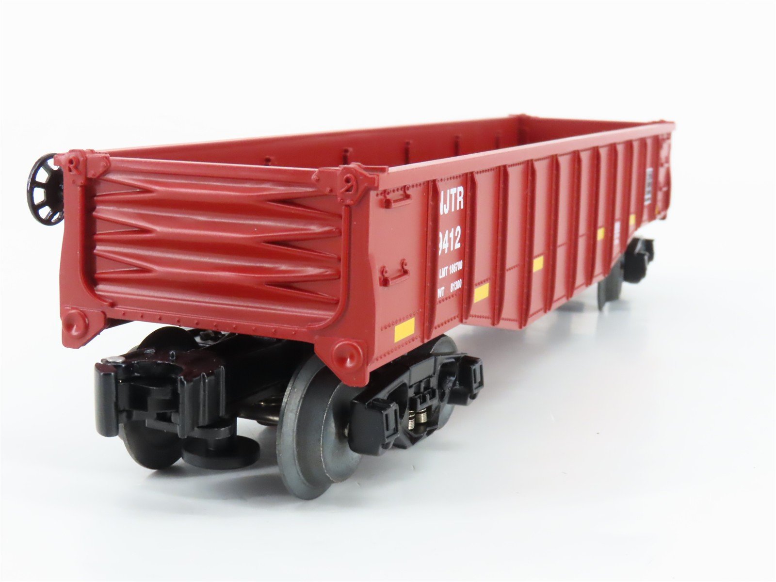 O Gauge 3-Rail Lionel 6-26696 NJTR NJ Transit Gondola #9412 w/ Lumber Load