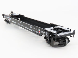 O Gauge 3-Rail MTH RailKing 30-76009 NS Husky Stack Car #157683 w/ Containers