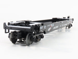 O Gauge 3-Rail MTH RailKing 30-76009 NS Husky Stack Car #157683 w/ Containers