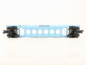 O 3-Rail MTH RailKing 30-76009 MAEX Maersk Husky Stack Car #291000 w/ Containers