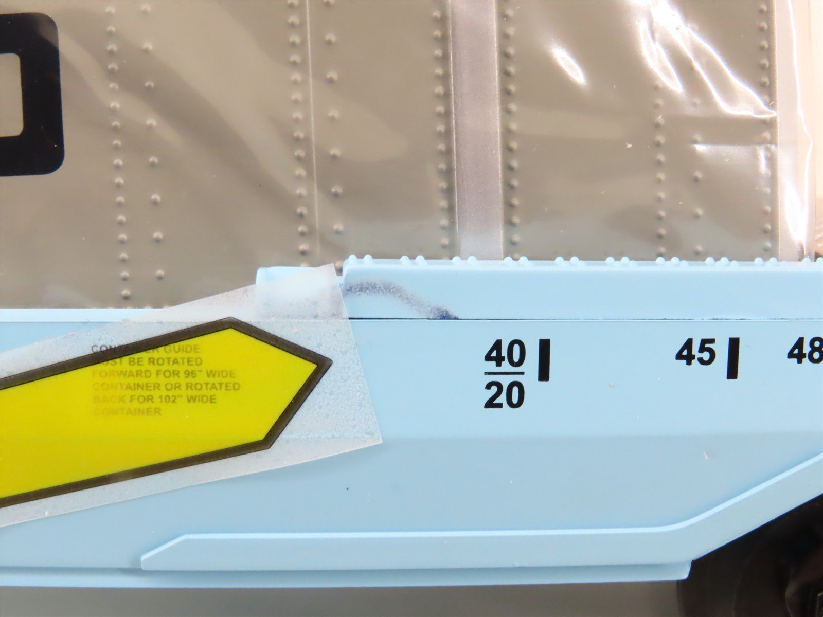 O 3-Rail MTH RailKing 30-76009 MAEX Maersk Husky Stack Car #291000 w/ Containers