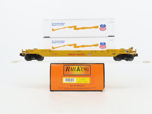 O Gauge 3-Rail MTH Rail King 30-7005B UP Union Pacific Husky Stack Car #2520031