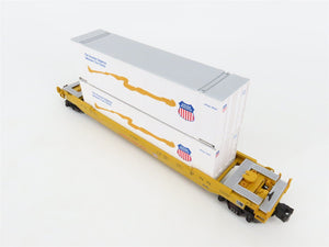 O Gauge 3-Rail MTH Rail King 30-7005B UP Union Pacific Husky Stack Car #2520031