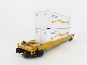 O Gauge 3-Rail MTH Rail King 30-7005B UP Union Pacific Husky Stack Car #2520031