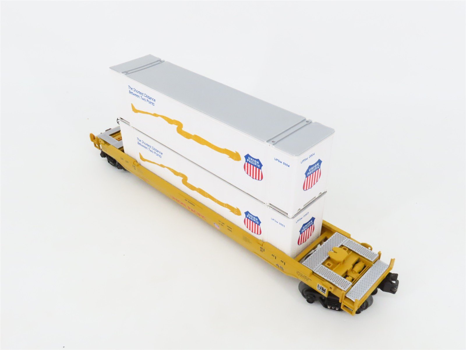 O Gauge 3-Rail MTH Rail King 30-7005B UP Union Pacific Husky Stack Car #2520031