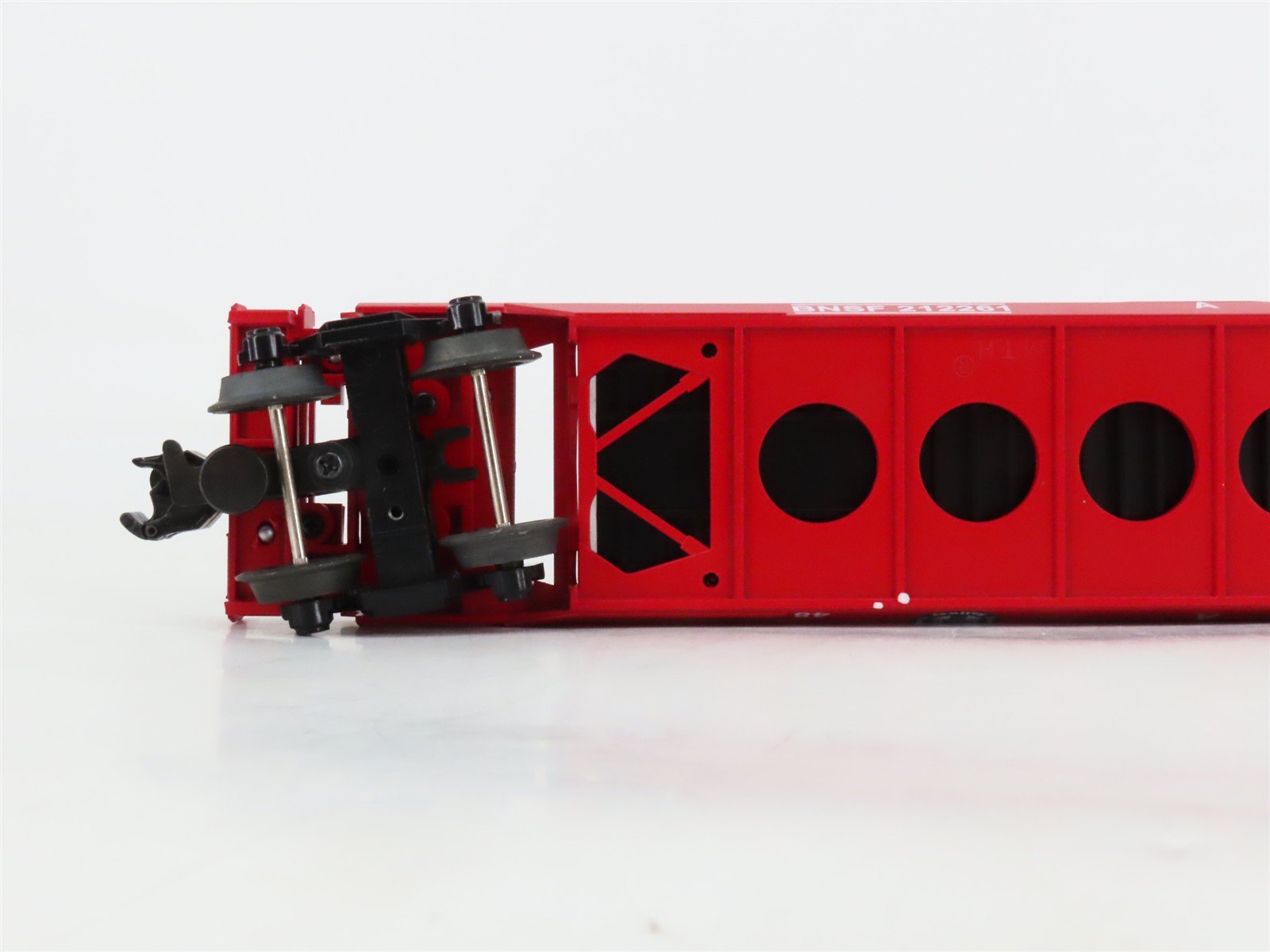 O Gauge 3-Rail MTH Rail King 30-7644 BNSF/ATSF Husky Stack Car #212261