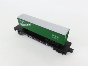 O Gauge 3-Rail MTH Rail King 30-7683 EL Erie Lackawanna Flat Car #8245 w/Trailer