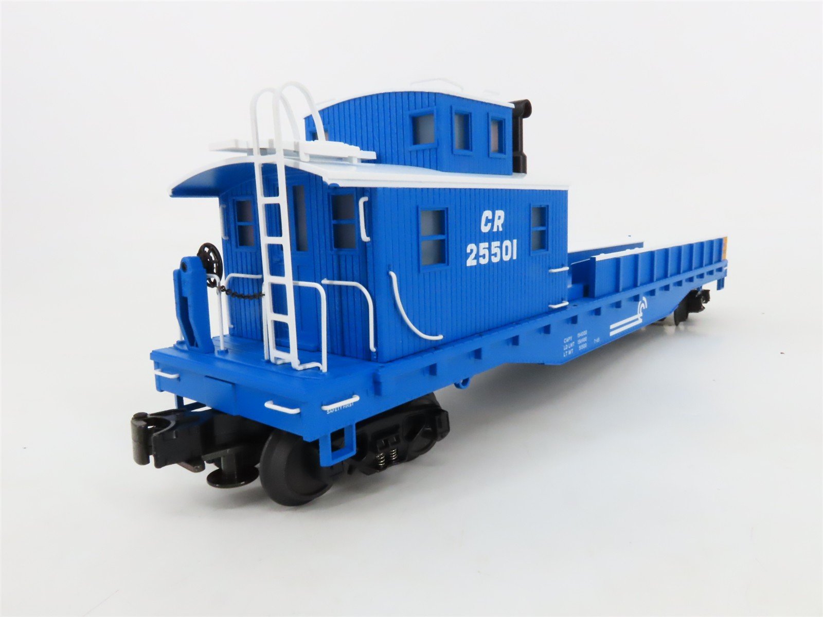 O Gauge 3-Rail MTH 20-98261 CR Conrail Railroad Crane Tender #25501