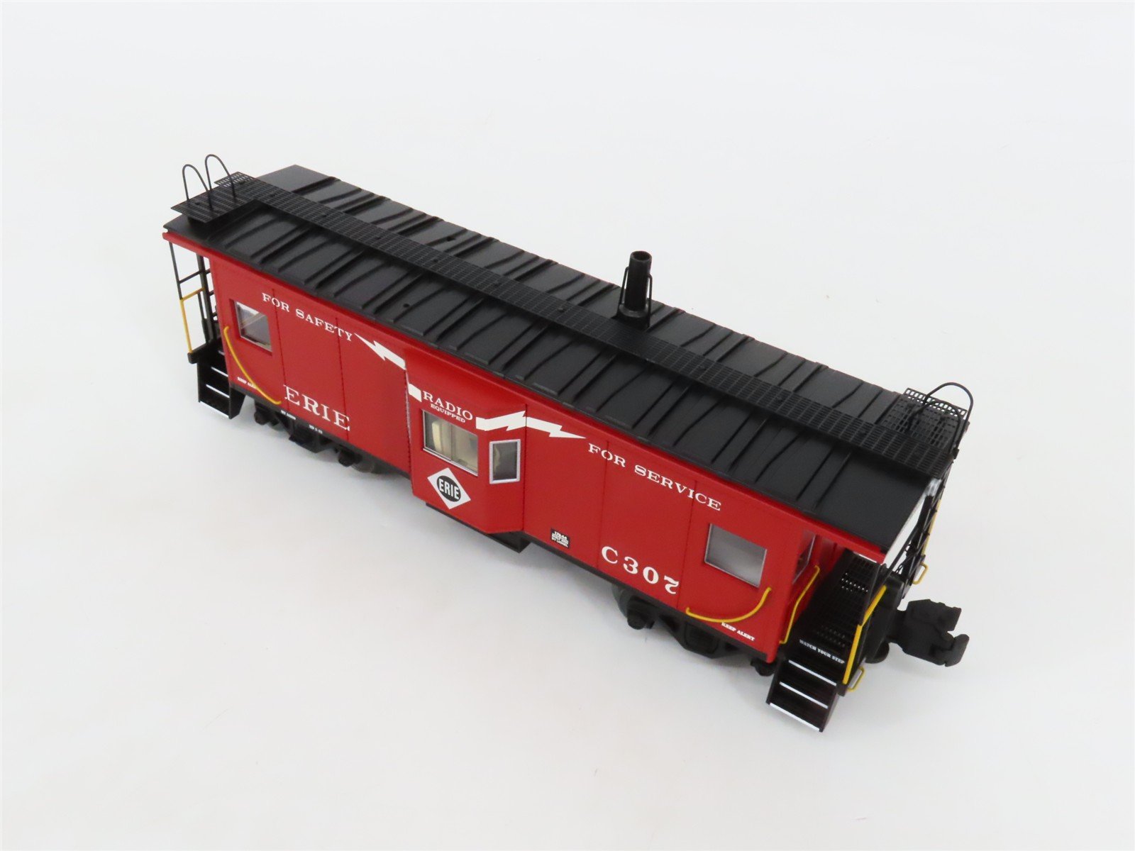 O Gauge 3-Rail Lionel 6-17644 ERIE Railroad Bay Window Caboose #C307