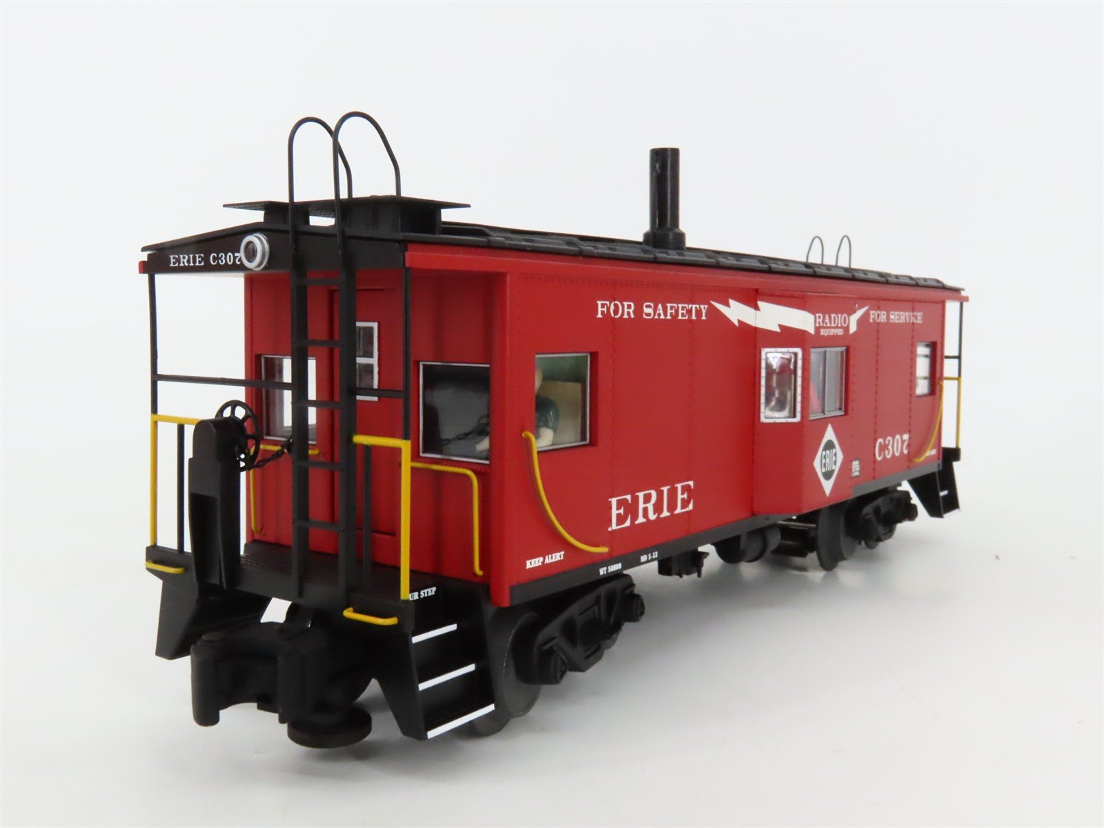O Gauge 3-Rail Lionel 6-17644 ERIE Railroad Bay Window Caboose #C307