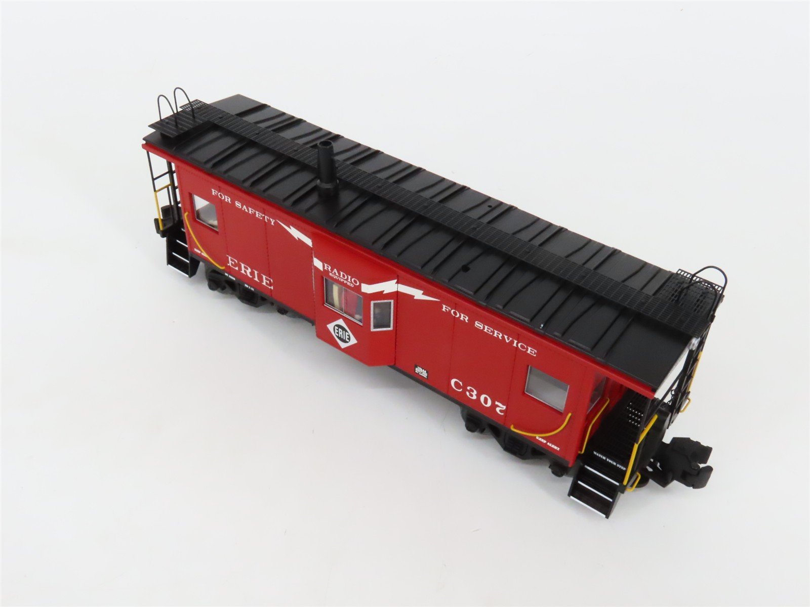 O Gauge 3-Rail Lionel 6-17644 ERIE Railroad Bay Window Caboose #C307