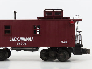 O Gauge 3-Rail Lionel 6-17604 DL&W Lackawanna Railroad Cupola Caboose #17604