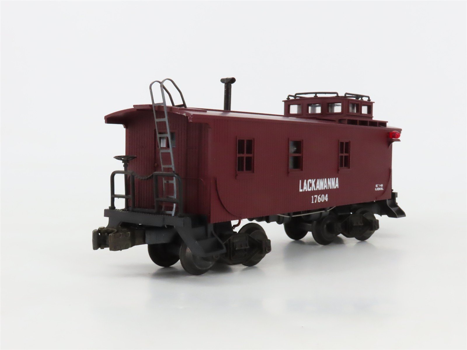 O Gauge 3-Rail Lionel 6-17604 DL&W Lackawanna Railroad Cupola Caboose #17604