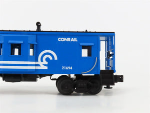 O Gauge 3-Rail MTH Rail King 30-7717 CR Conrail Bay Window Caboose #21694