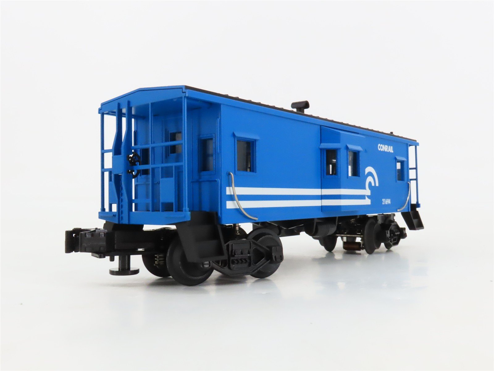 O Gauge 3-Rail MTH Rail King 30-7717 CR Conrail Bay Window Caboose #21694
