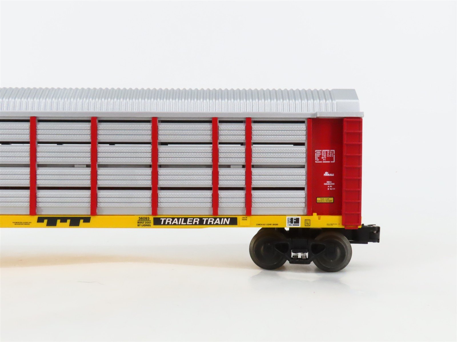 O Gauge 3-Rail Lionel 6-36093 ETTX Trailer Train Soo Line Auto Carrier #906760