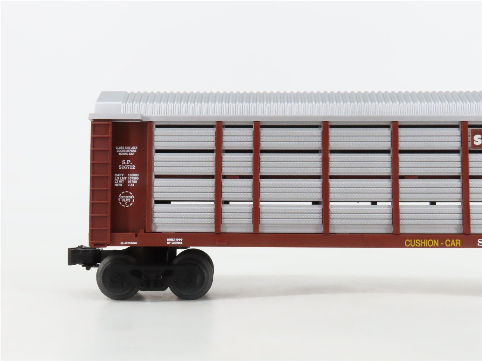 O Gauge 3-Rail Lionel 6-36029 SP Southern Pacific Railroad Auto Carrier #516712