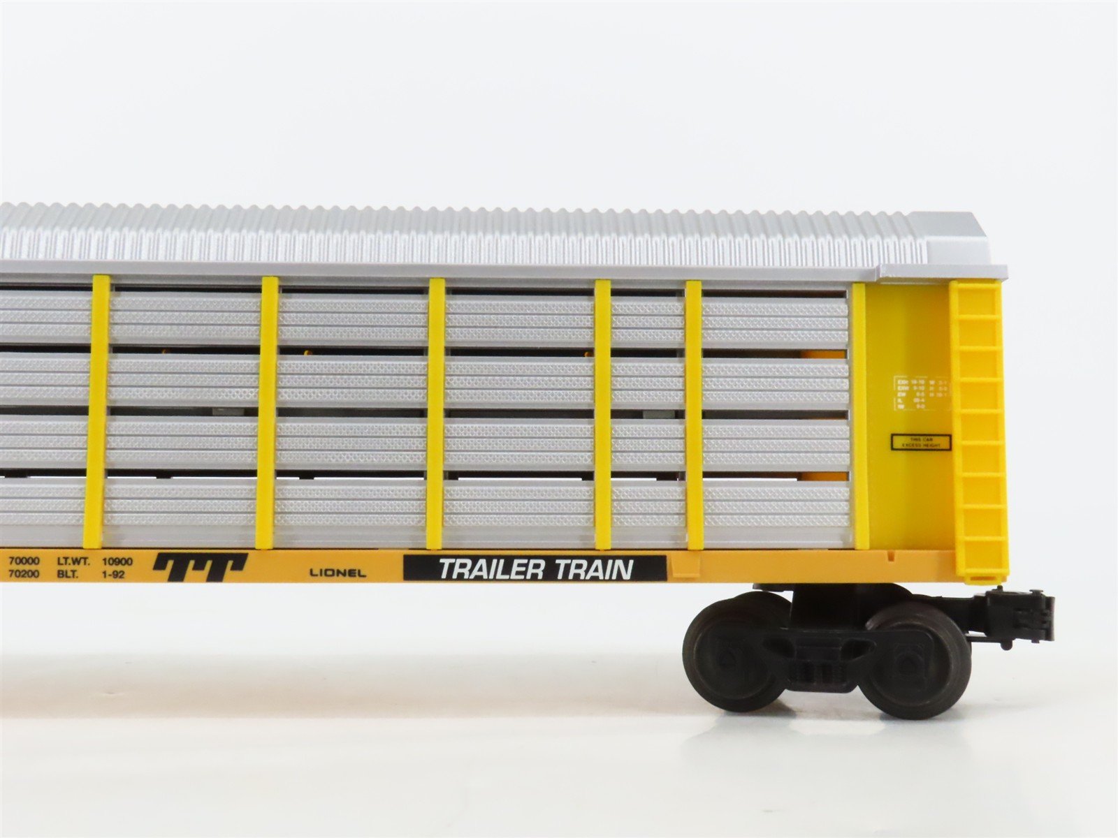 O Gauge 3-Rail Lionel 6-16228 TTGX UP Union Pacific Railroad Auto Carrier #16228