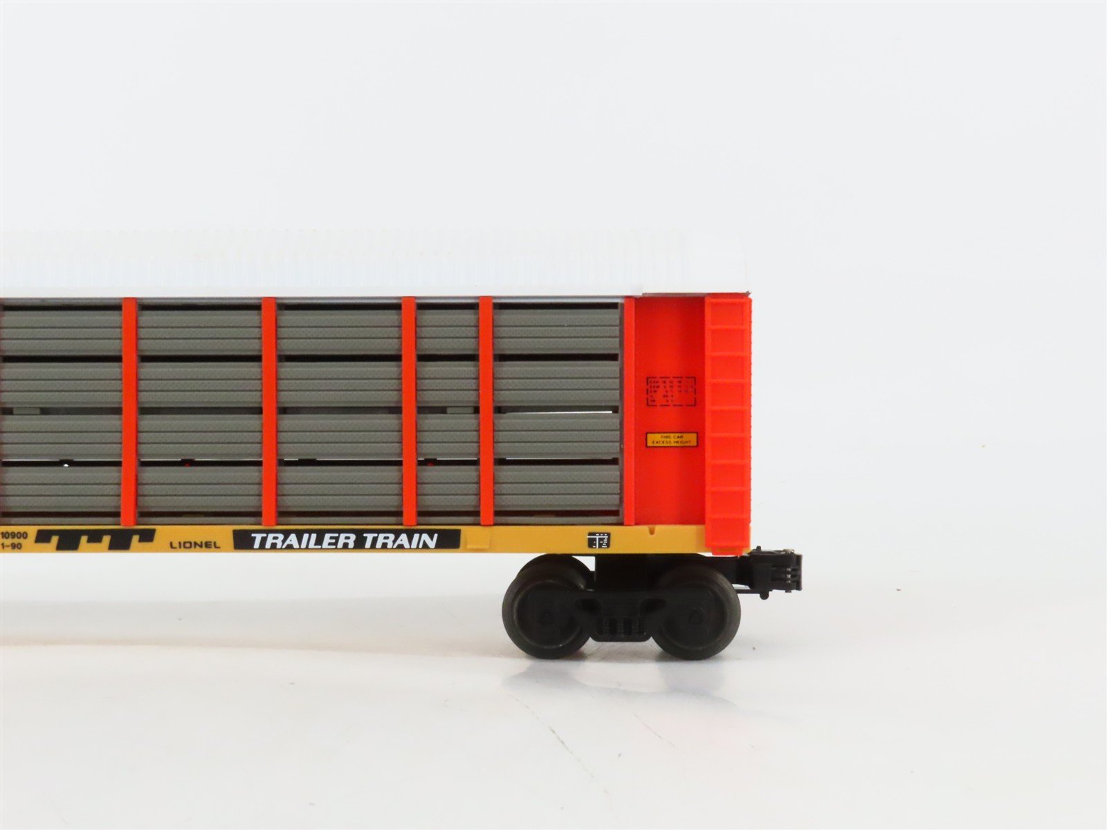 O Gauge 3-Rail Lionel TTGX Trailer Train D&RGW Rio Grande Auto Carrier #16214