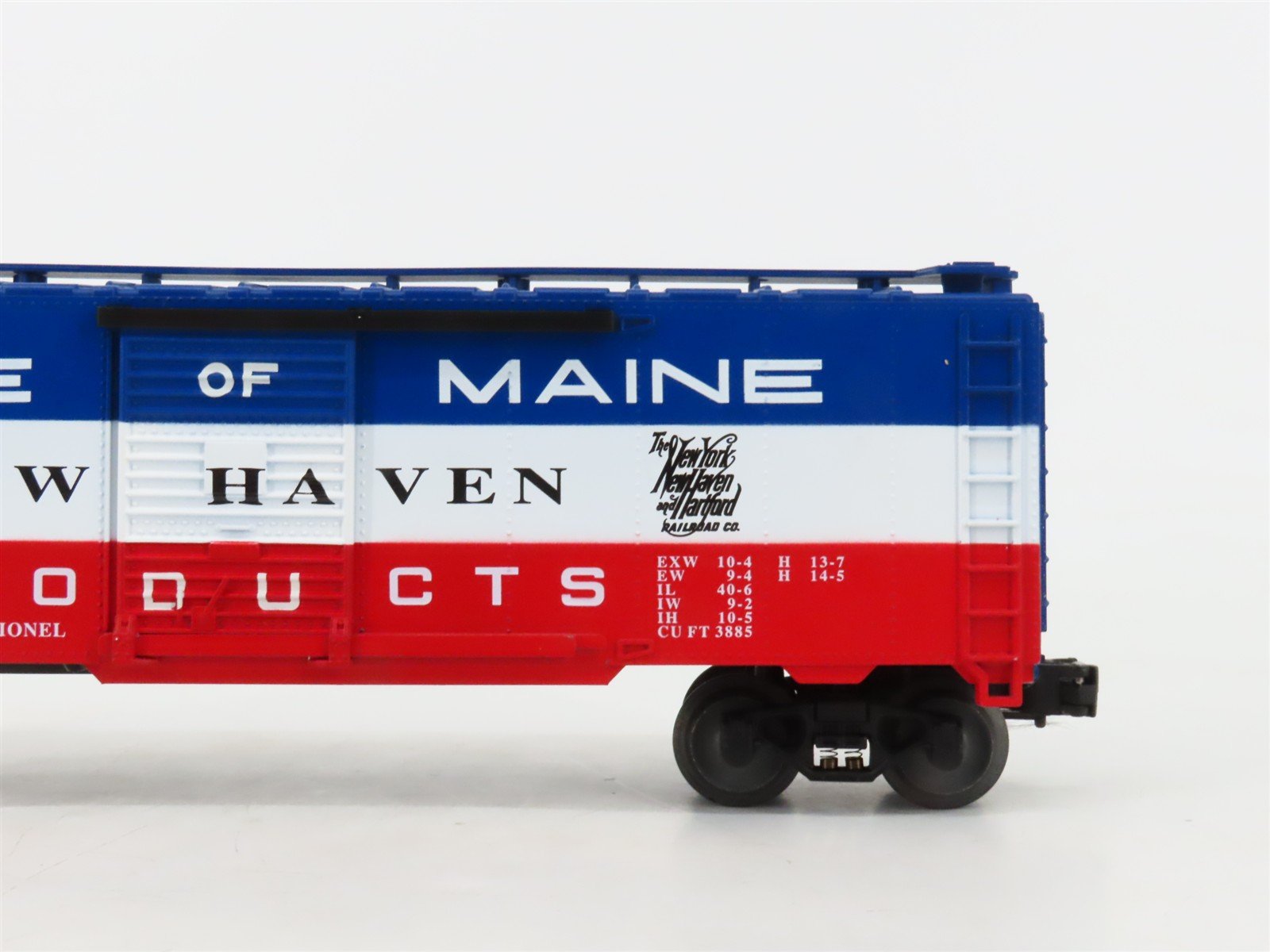 O Gauge 3-Rail Lionel 6-17217 NH State of Maine Single Door Box Car #45003