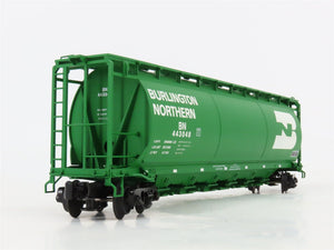 O Gauge 3-Rail Atlas 6331-1 BN Burlington Northern 6-Bay Covered Hopper #443048