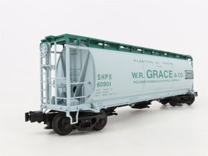 O Gauge 3-Rail Atlas 6306-3 SHPX W.R. Grace & Co 3-Bay Cylindrical Hopper #60901