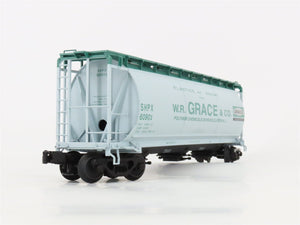 O Gauge 3-Rail Atlas 6306-3 SHPX W.R. Grace & Co 3-Bay Cylindrical Hopper #60901