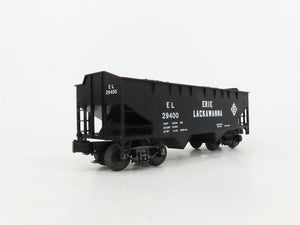 O Gauge 3-Rail MTH 20-97451 EL Erie Lackawanna 2-Bay Offset Hopper #29400
