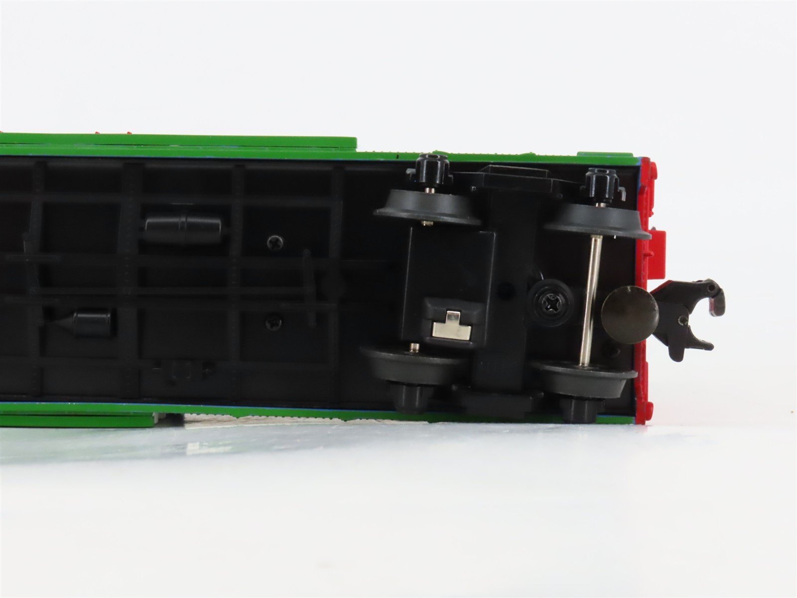 O Gauge 3-Rail MTH Rail King 30-79126 Christmas Operating Box Car w/ Signal Man