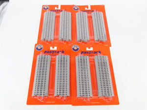 LOT of 4 O Gauge 3-Rail Lionel 6-12032 FasTrack Straight Track 4-Piece Packs