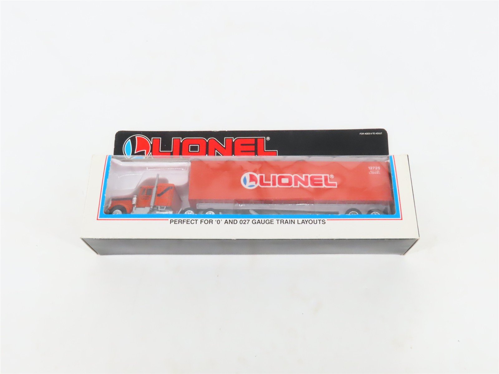 LOT of 6 O Scale Lionel Assorted Plastic Truck & Trailers