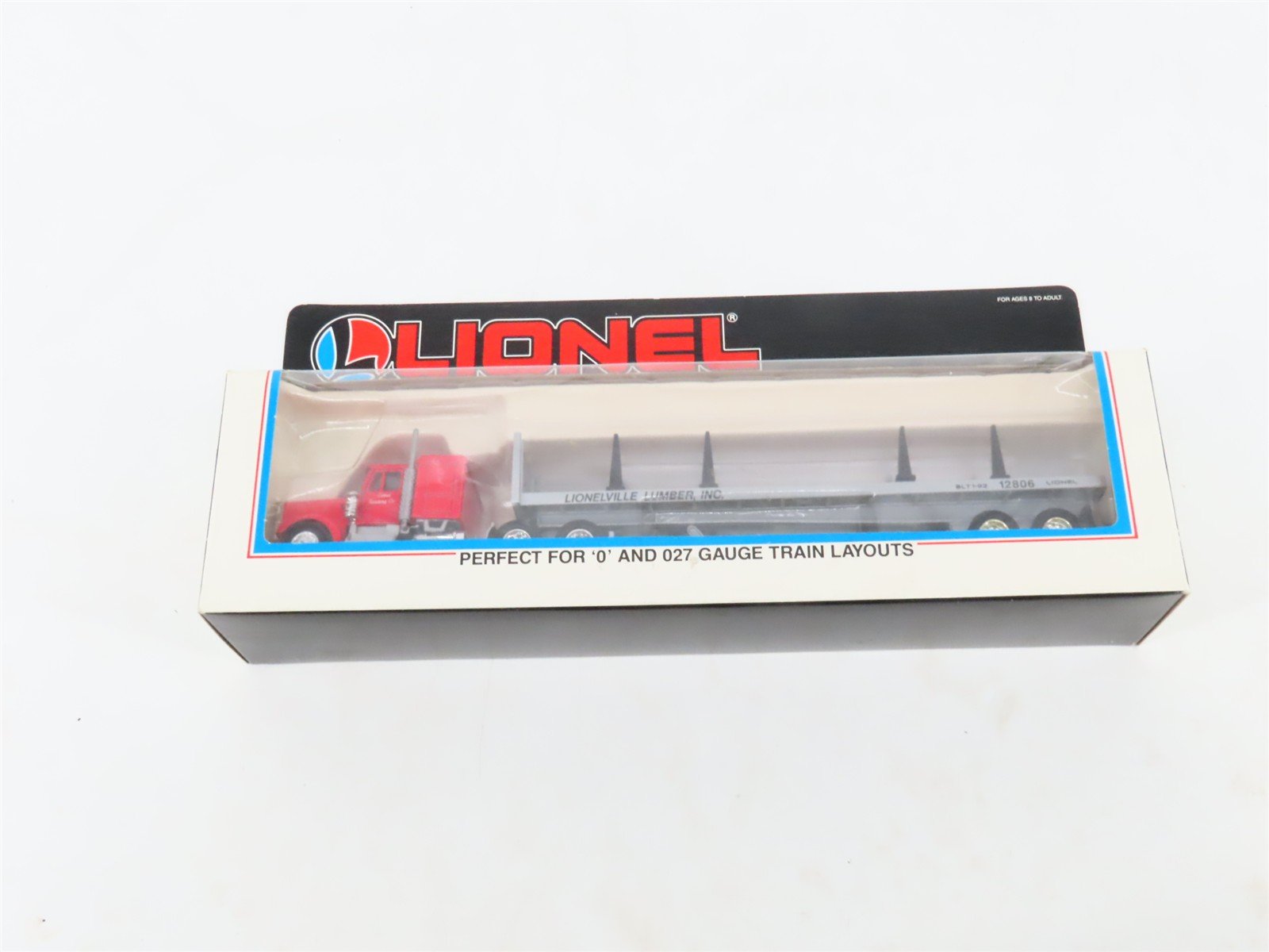LOT of 6 O Scale Lionel Assorted Plastic Truck & Trailers