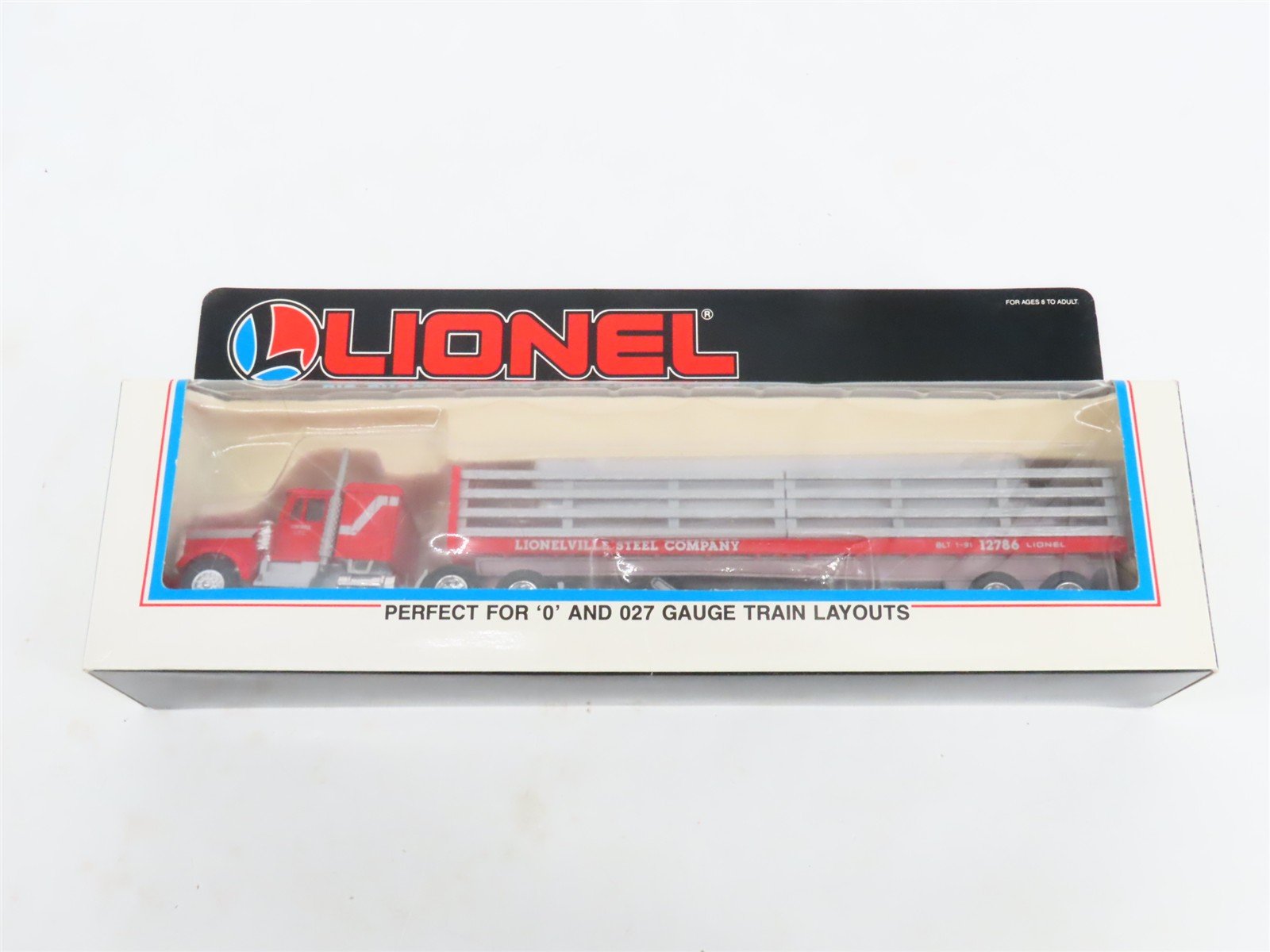 LOT of 6 O Scale Lionel Assorted Plastic Truck & Trailers
