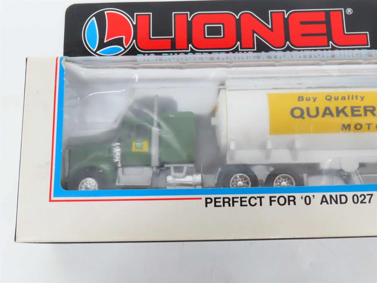 LOT of 2 O Scale Lionel Quaker State & Chevron Tank Trucks