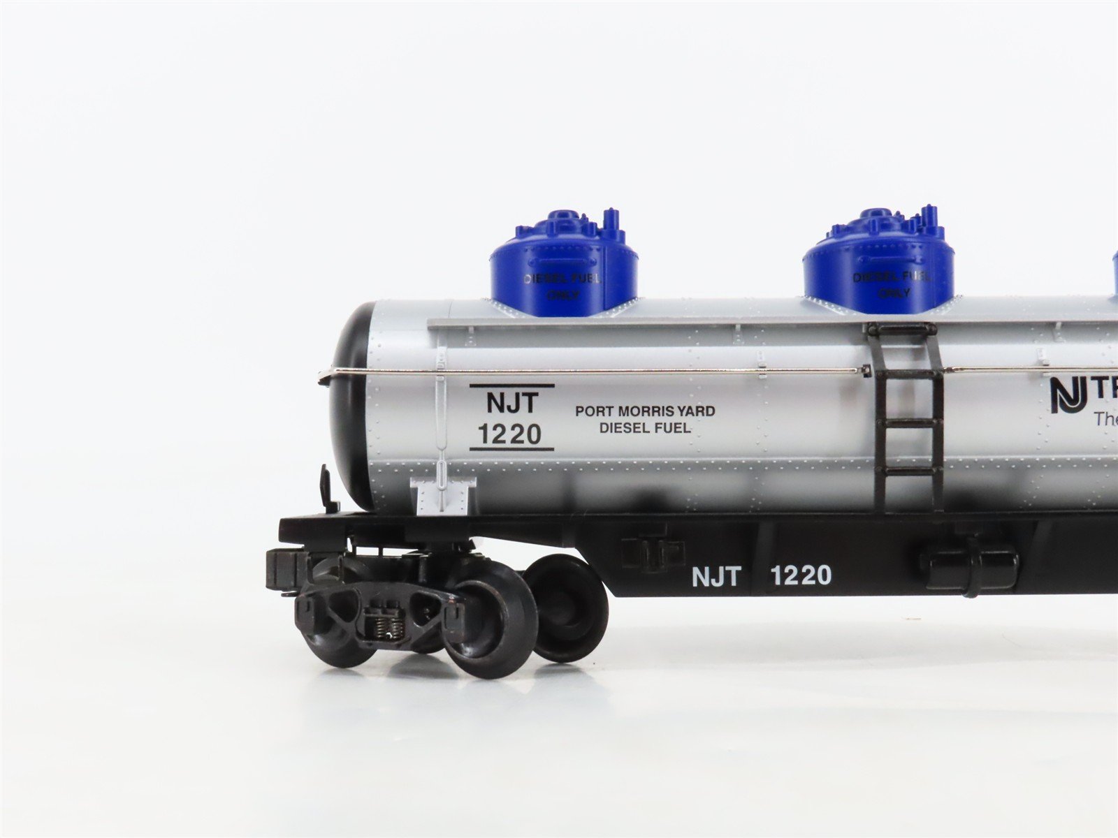 O Gauge 3-Rail K-Line K636-3931A NJT Transit 3-Dome Tankcar 3-Car Pack
