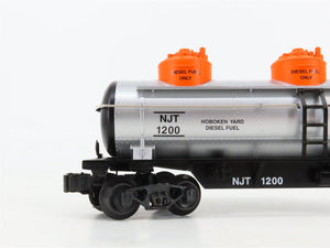 O Gauge 3-Rail K-Line K636-3931A NJT Transit 3-Dome Tankcar 3-Car Pack