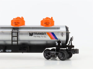 O Gauge 3-Rail K-Line K636-3931A NJT Transit 3-Dome Tankcar 3-Car Pack