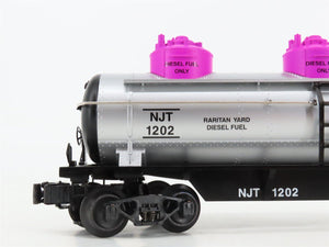 O Gauge 3-Rail K-Line K636-3931A NJT Transit 3-Dome Tankcar 3-Car Pack