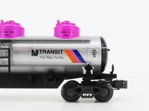 O Gauge 3-Rail K-Line K636-3931A NJT Transit 3-Dome Tankcar 3-Car Pack