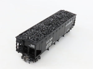 O Gauge 3-Rail K-Line K623-1472 D&LW Lackawanna 4-Bay Hopper Cars w/Loads