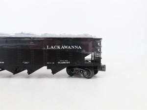O Gauge 3-Rail K-Line K623-1472 D&LW Lackawanna 4-Bay Hopper Cars w/Loads