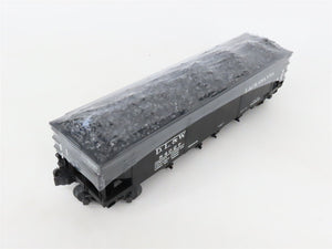 O Gauge 3-Rail K-Line K623-1472 D&LW Lackawanna 4-Bay Hopper Cars w/Loads