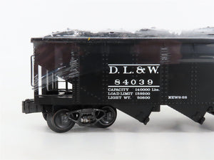 O Gauge 3-Rail K-Line K623-1472 D&LW Lackawanna 4-Bay Hopper Cars w/Loads