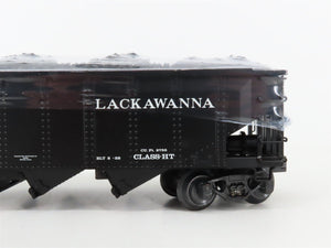 O Gauge 3-Rail K-Line K623-1472 D&LW Lackawanna 4-Bay Hopper Cars w/Loads