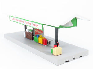 O Scale MTH Rail King 30-9160 North Pole Operating Freight Platform