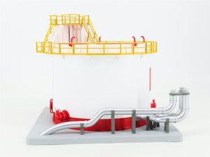 O Scale MTH Rail King 30-9140 Shell Operating Storage Tank