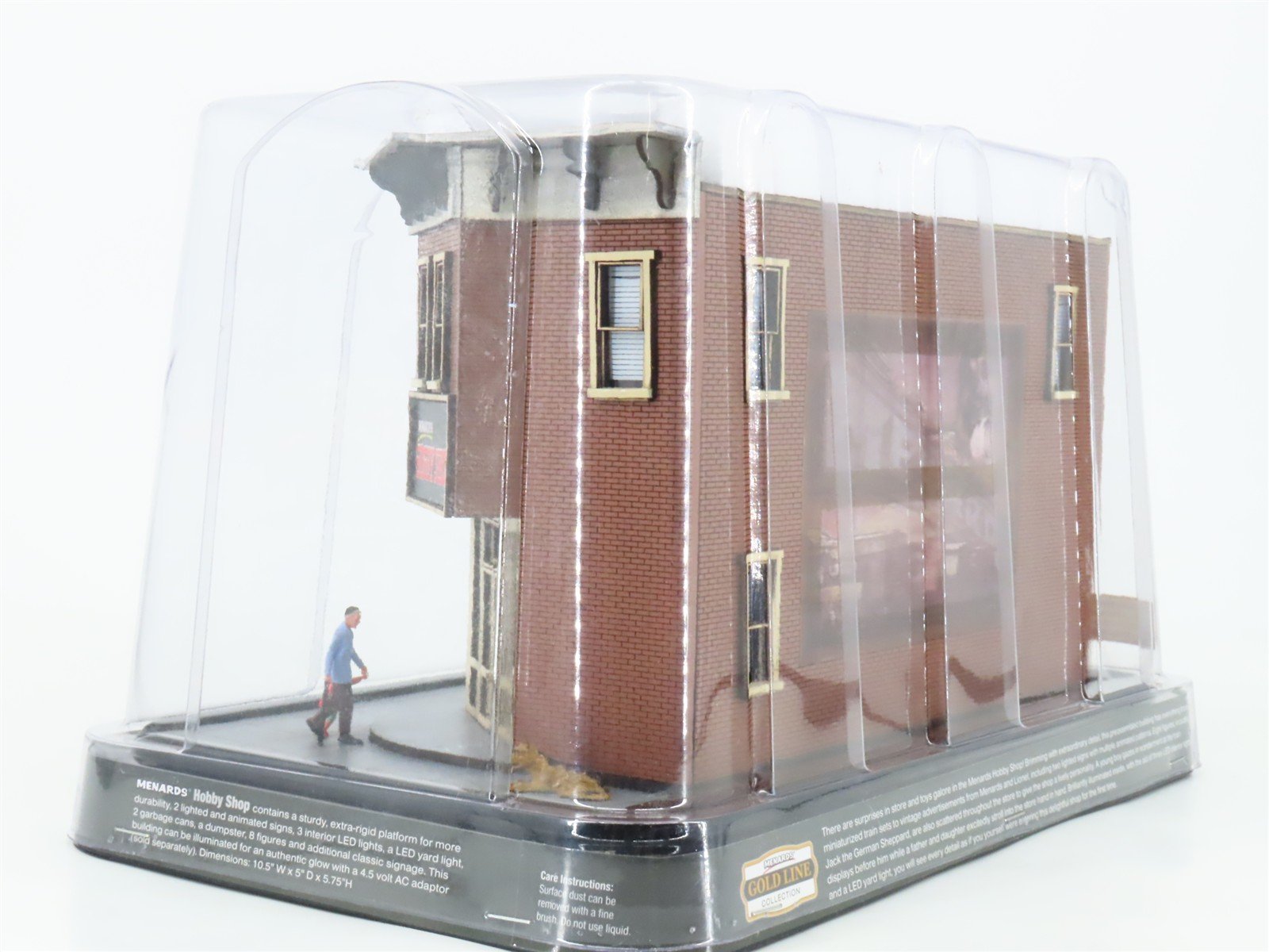 O 1:50 Scale Menards 279-2677 Hobby Shop Building w/Lights