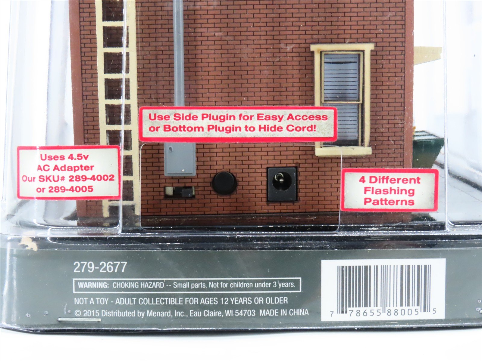 O 1:50 Scale Menards 279-2677 Hobby Shop Building w/Lights